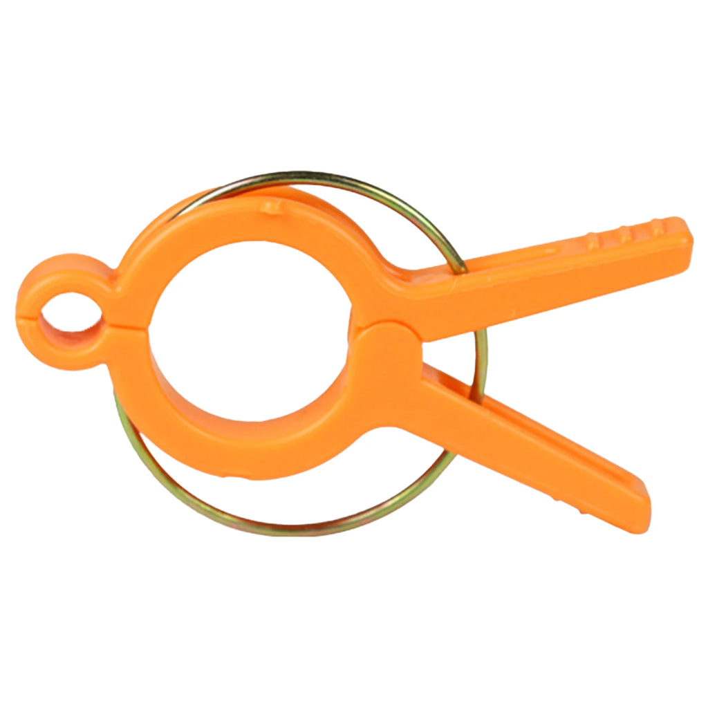 Plastic Garden Plant Support Clips 12-Pack – 2.5cm PP