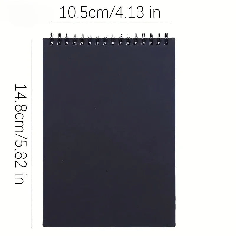 Spiral Bound Sketchbook 5.82"x4.13" Thick Art Drawing Pad
