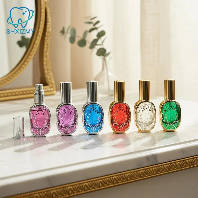 Refillable Glass Perfume Spray Bottle 15ml Travel Atomizer