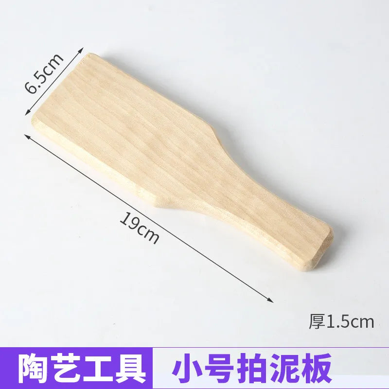 Pottery Clay Slab Roller & Wooden Mallet Set – Ceramic Tool