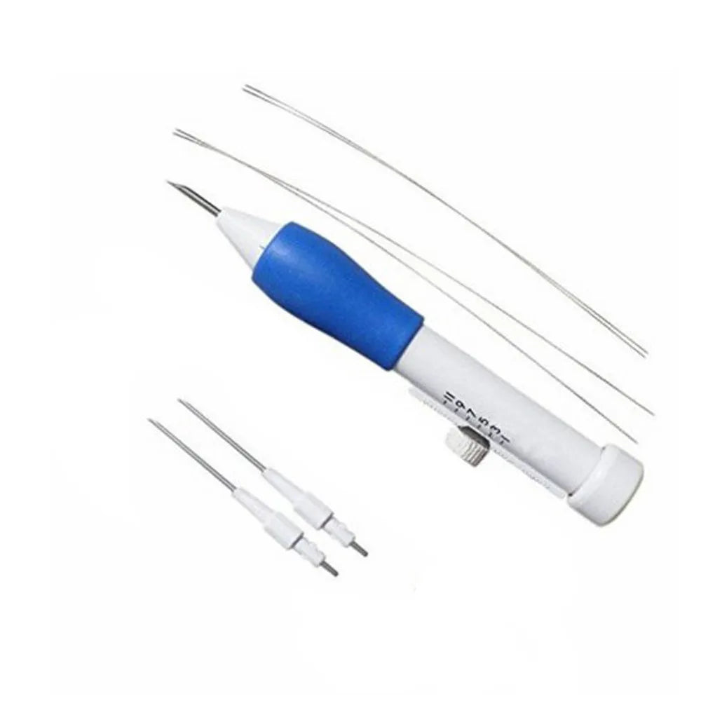 Magic Embroidery Pen Set with 4 Needles – Punch Needle Tool