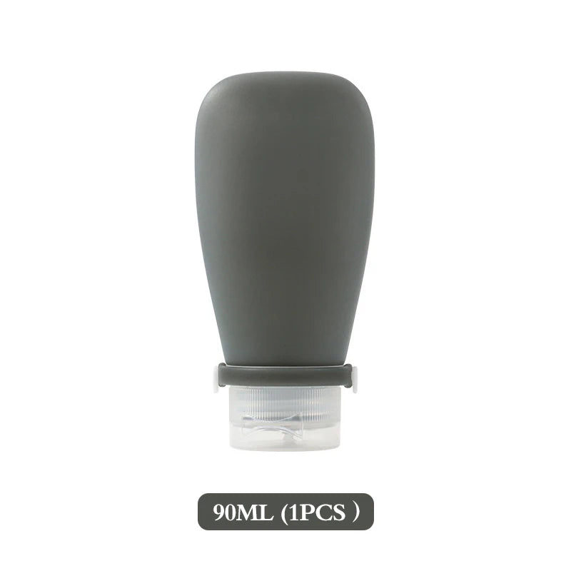 Silicone Travel Bottles 30/60/90ml Leak-Proof Refillable Squeeze