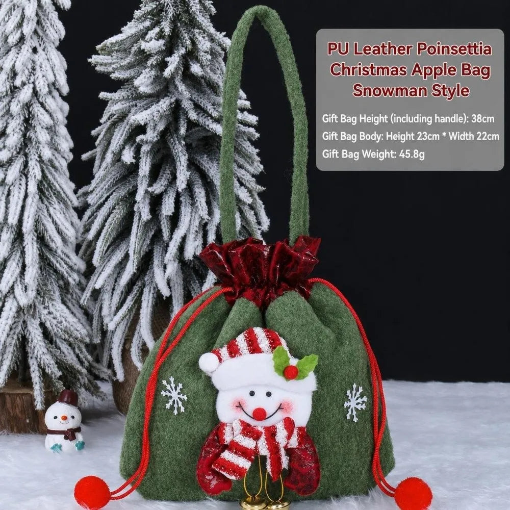 Christmas Gift Bags Kids Candy Tote Bags – Festive Party Bags