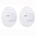 Self-Adhesive Shower Curtain Clips – Non-Slip 2-Pack