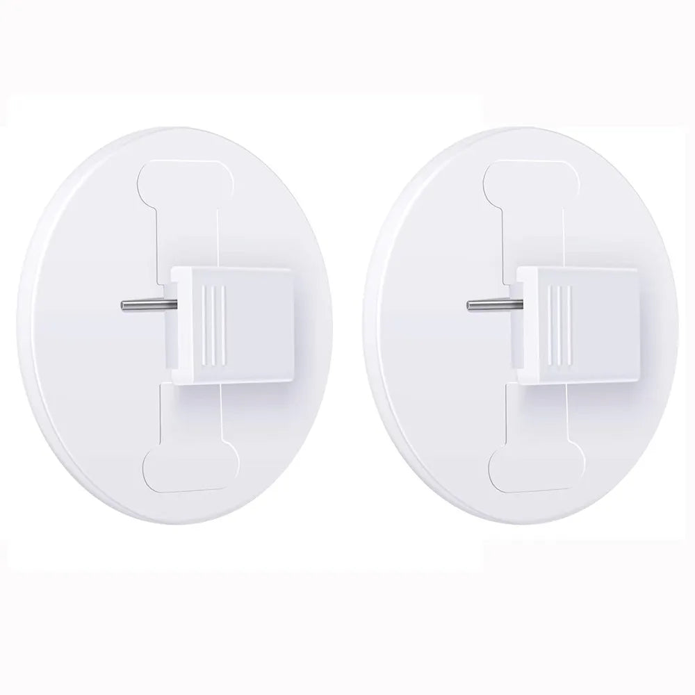 Self-Adhesive Shower Curtain Clips – Non-Slip 2-Pack