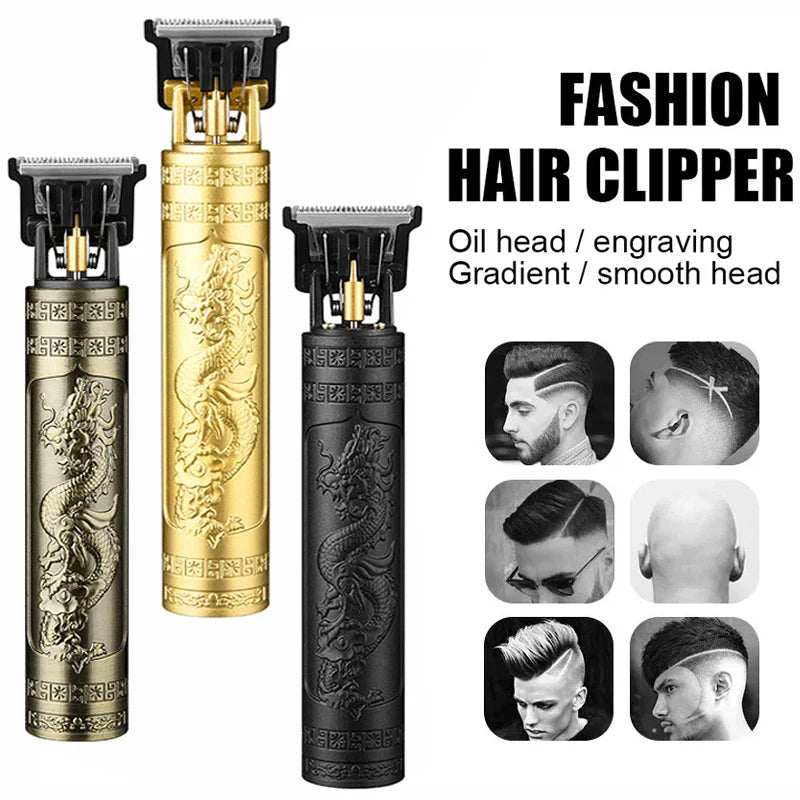 XMSJ T9 Cordless Hair Clipper USB Fast Charging Trimmer for Men