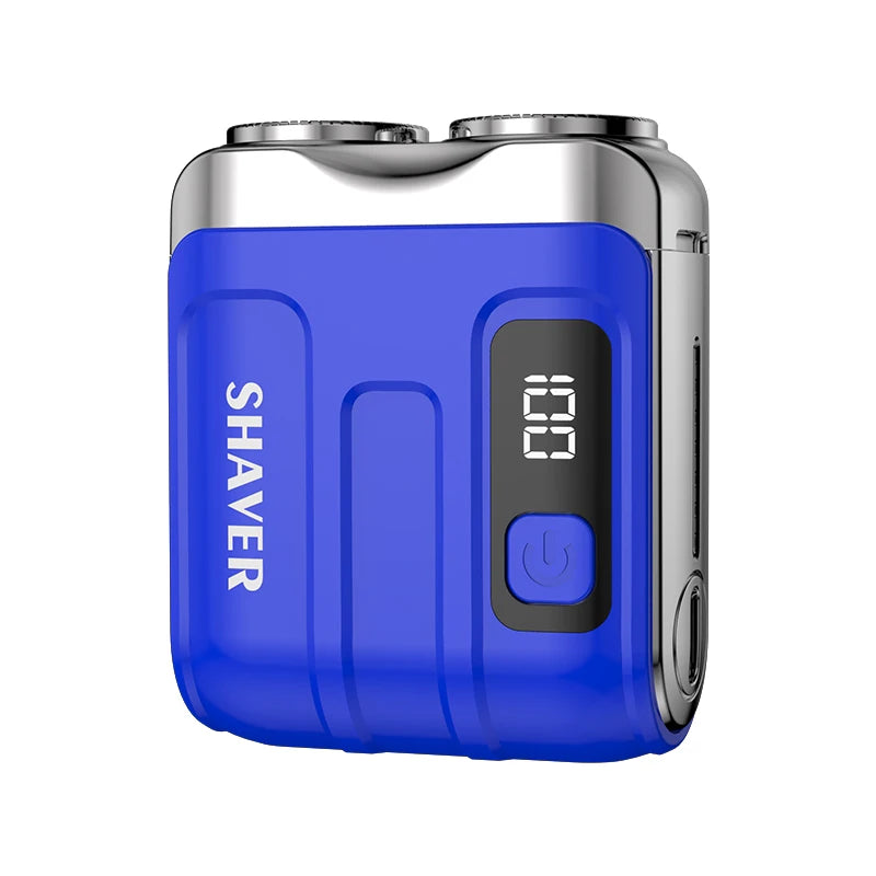 XMSJ Dual Blade Waterproof Electric Shaver USB Rechargeable