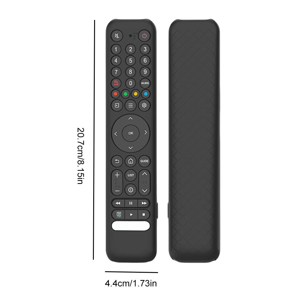 Silicone Remote Cover for TCL RC716 RC833 GUB1 – Glow Anti-Slip