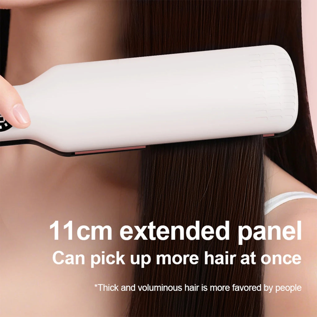 Minhuang 2-in-1 Ceramic Flat Iron Hair Straightener & Curler