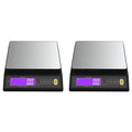 VIBE A01F-2X Rechargeable Digital Kitchen Scale 10kg – 2 Pack