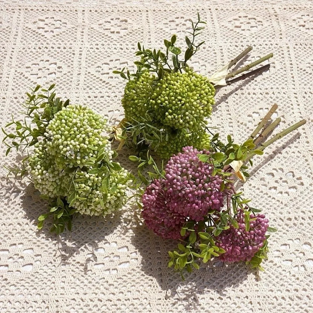 3-Pack Clove Artificial Flower Stems – Home & Wedding Décor
