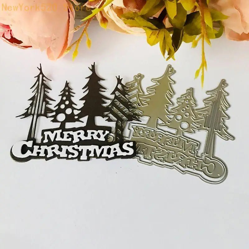 Christmas Tree Metal Cutting Die Stencil – DIY Scrapbooking