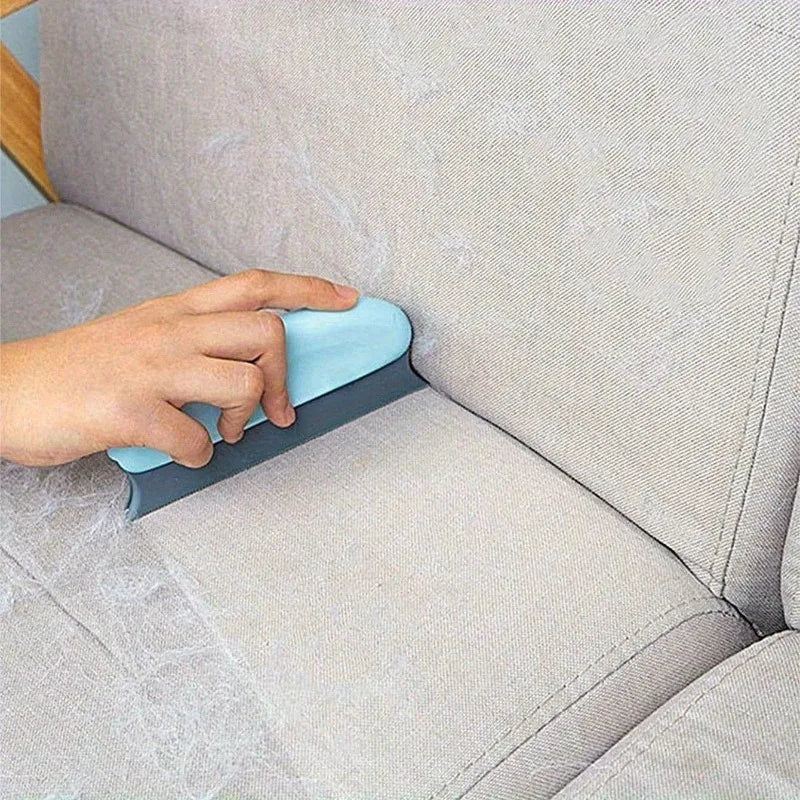 Pet Hair Removal Brush – Rubber Bristles for Cats & Dogs