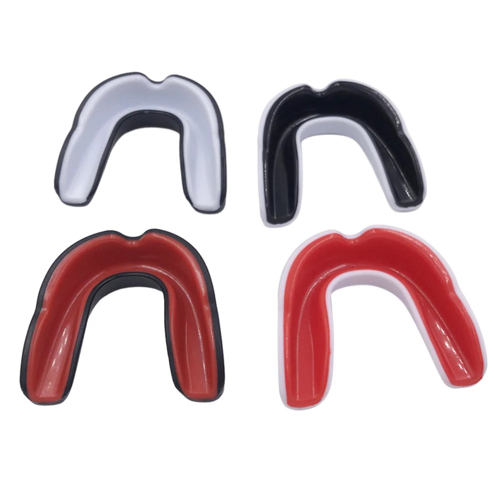 Sports Mouth Guard EVA Slim Fit Boxing MMA Football 4-Pack