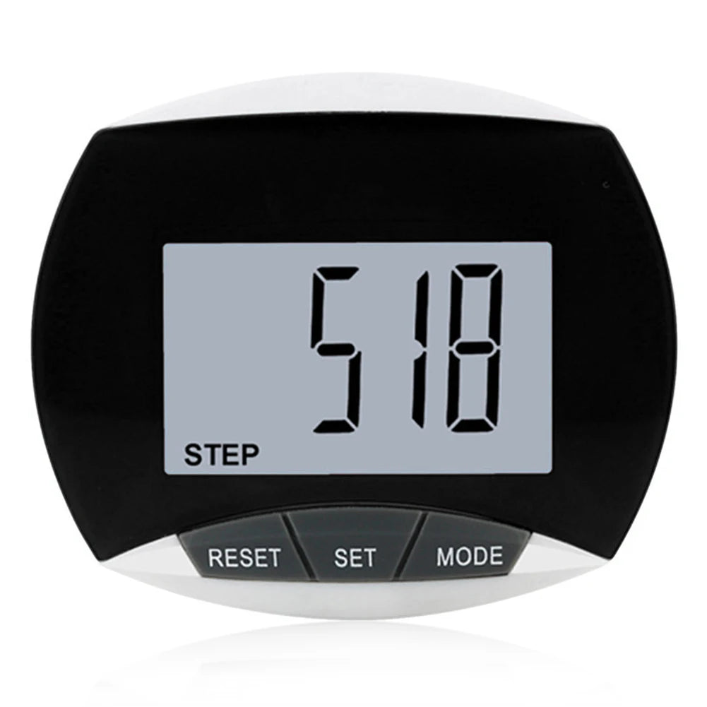 3D LCD Walking Pedometer – Step, Distance & Calorie Tracker