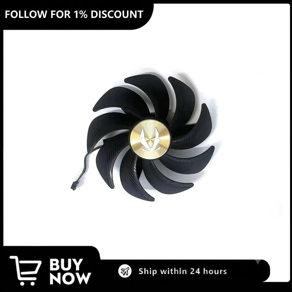 Zotac RTX 4090 AMP Extreme AIRO GPU Fan 105MM 4PIN GAH3B2H