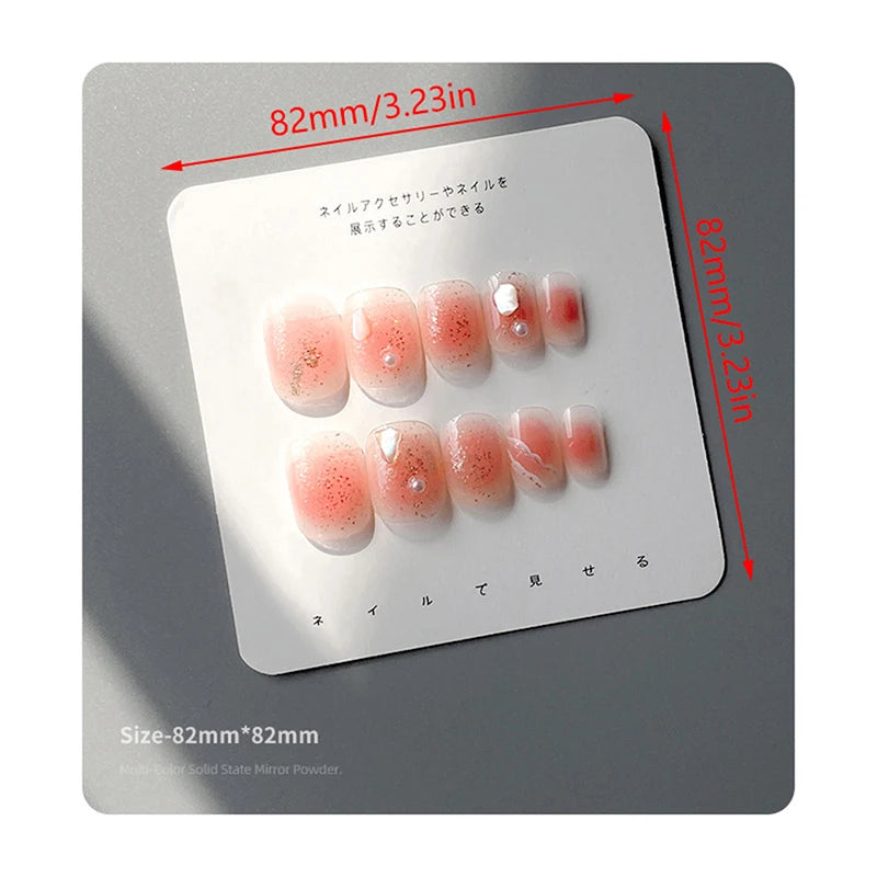 10Pcs Press On Nail Display Cards – Packaging for Small Business