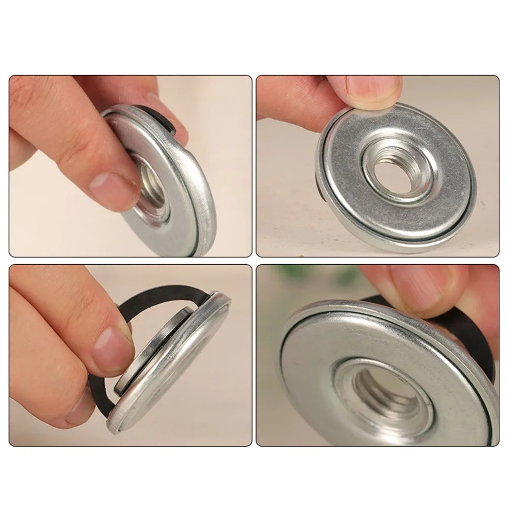 M14 Quick-Release Self-Locking Angle Grinder Flange Nuts 2-Pack