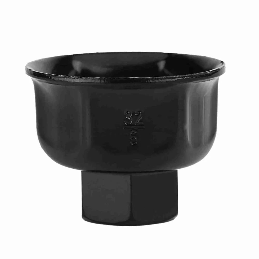 32mm Aluminum Oil Filter Wrench Socket – 3/8" Drive, 6-Point