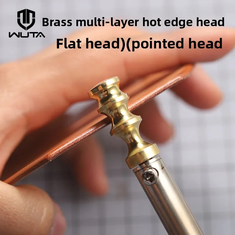 Brass Multi-Layer Soldering Iron Head for Leather & Waxing