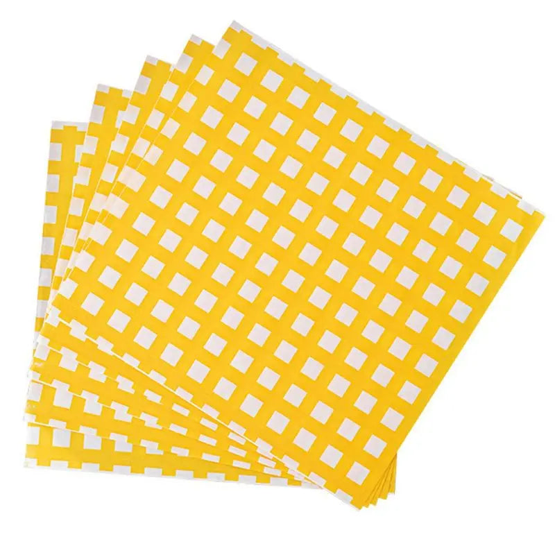 17cm Wax Deli Paper Sheets – Sandwich Wrap & Basket Liner 50pk