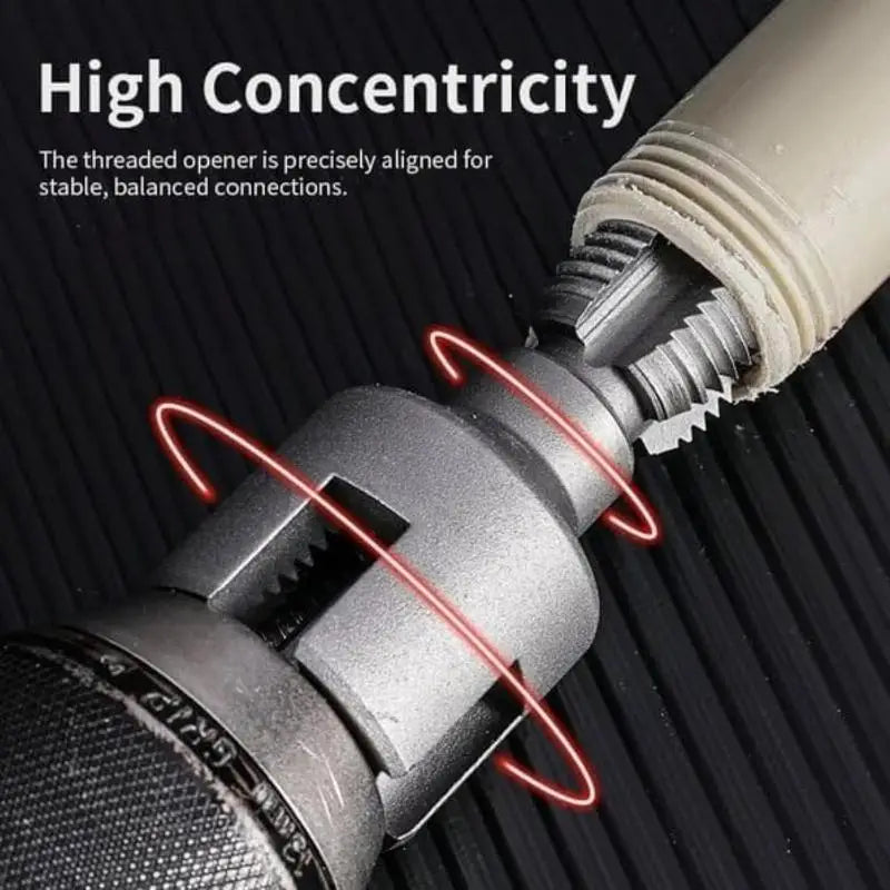 Pipe Thread Cutting Tool – Internal & External PVC Threader Kit
