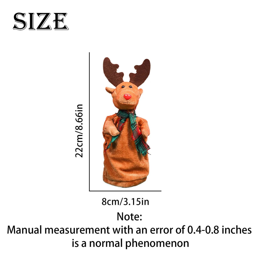 Christmas Electric Musical Set – Rotating Train & Dancing Deer