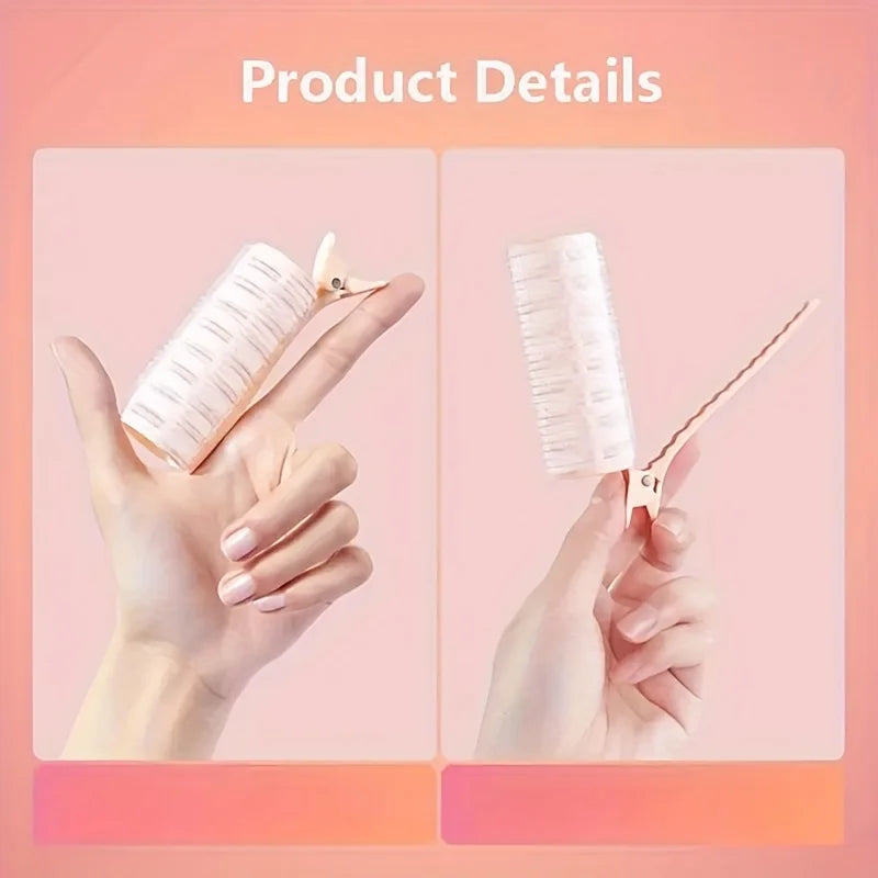 VIBE Heatless Curling Set with Self-Adhesive Clips | Volumizing
