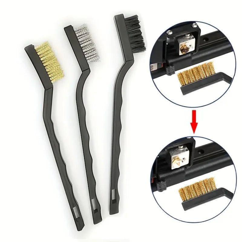 Professional Wire Brush Set – Welding, Rust & Slag Removal