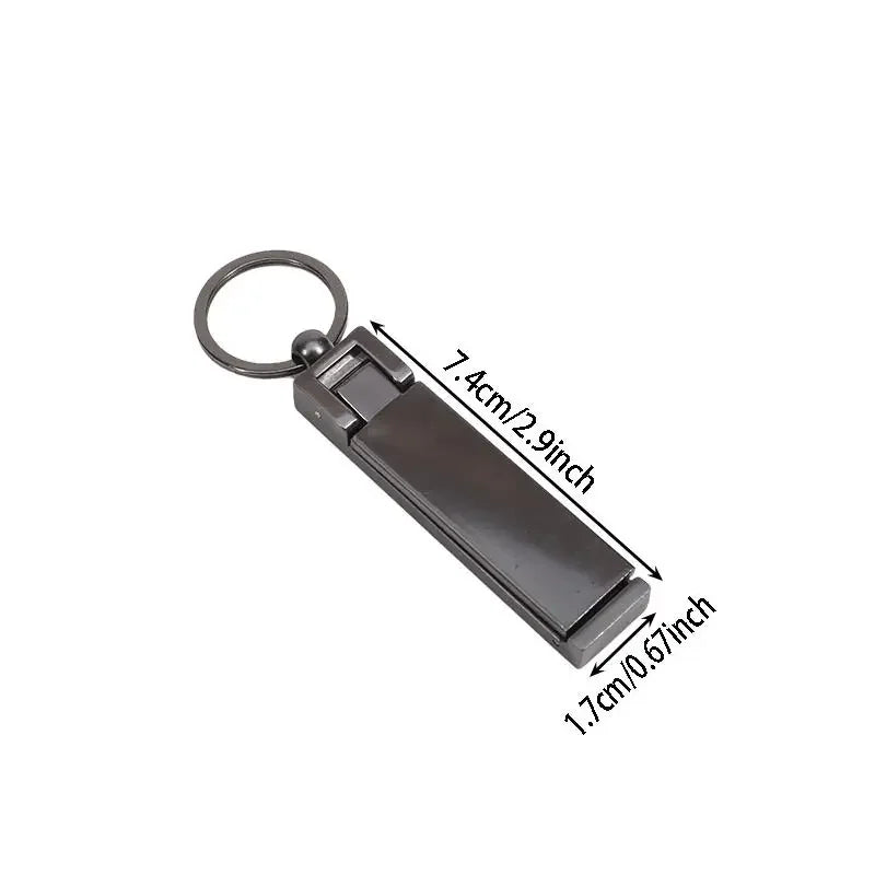 Multi-Function Metal Keychain Phone Holder & Bag Hanger