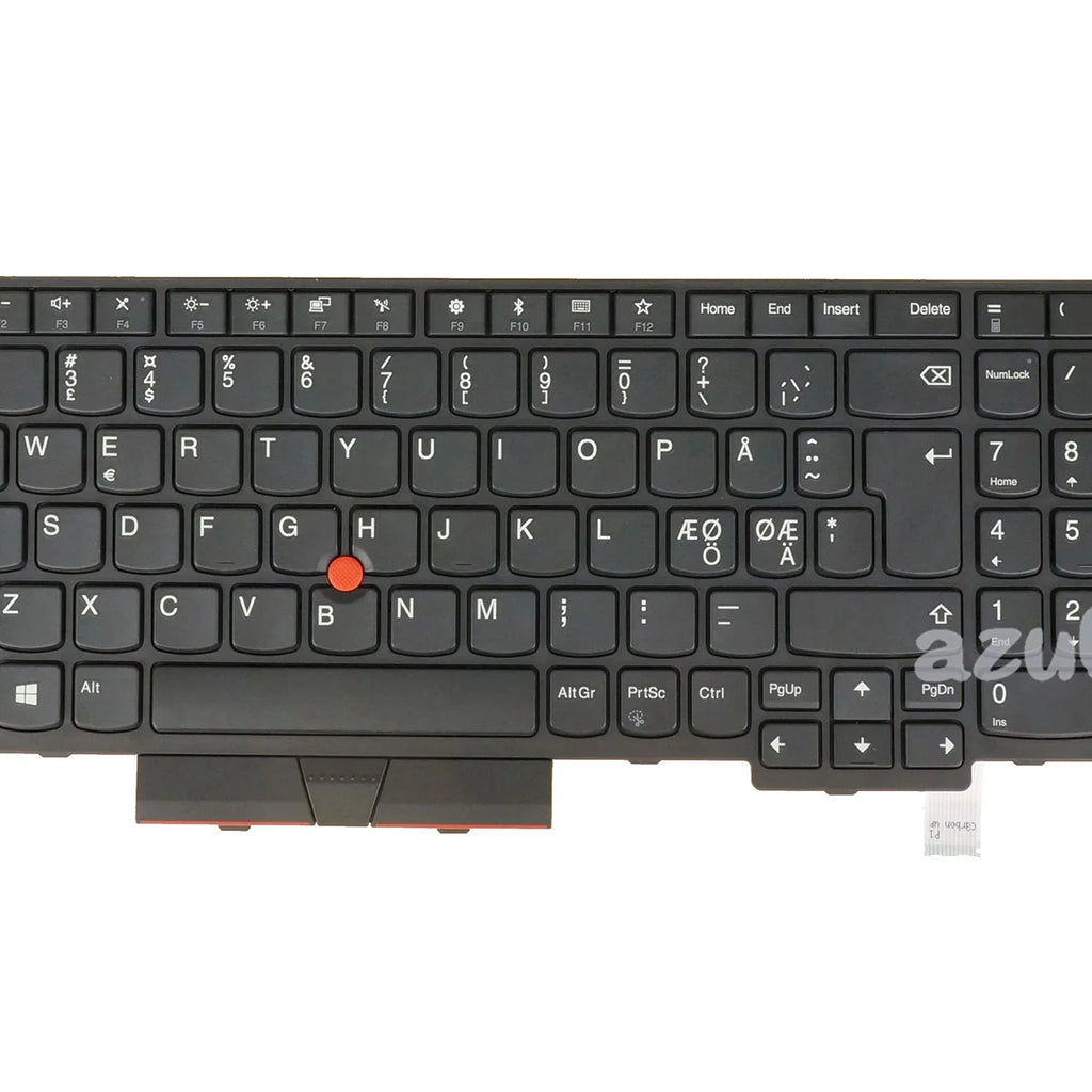 Lenovo ThinkPad P51s Keyboard Replacement – Nordic Bulgarian