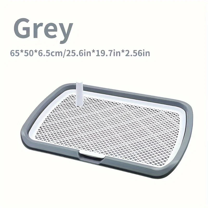Dog Potty Training Tray with Removable Net – Reusable Pee Pad Holder
