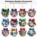18/36Pcs Wooden Christmas Tree Ornaments – Santa Xmas Pendants