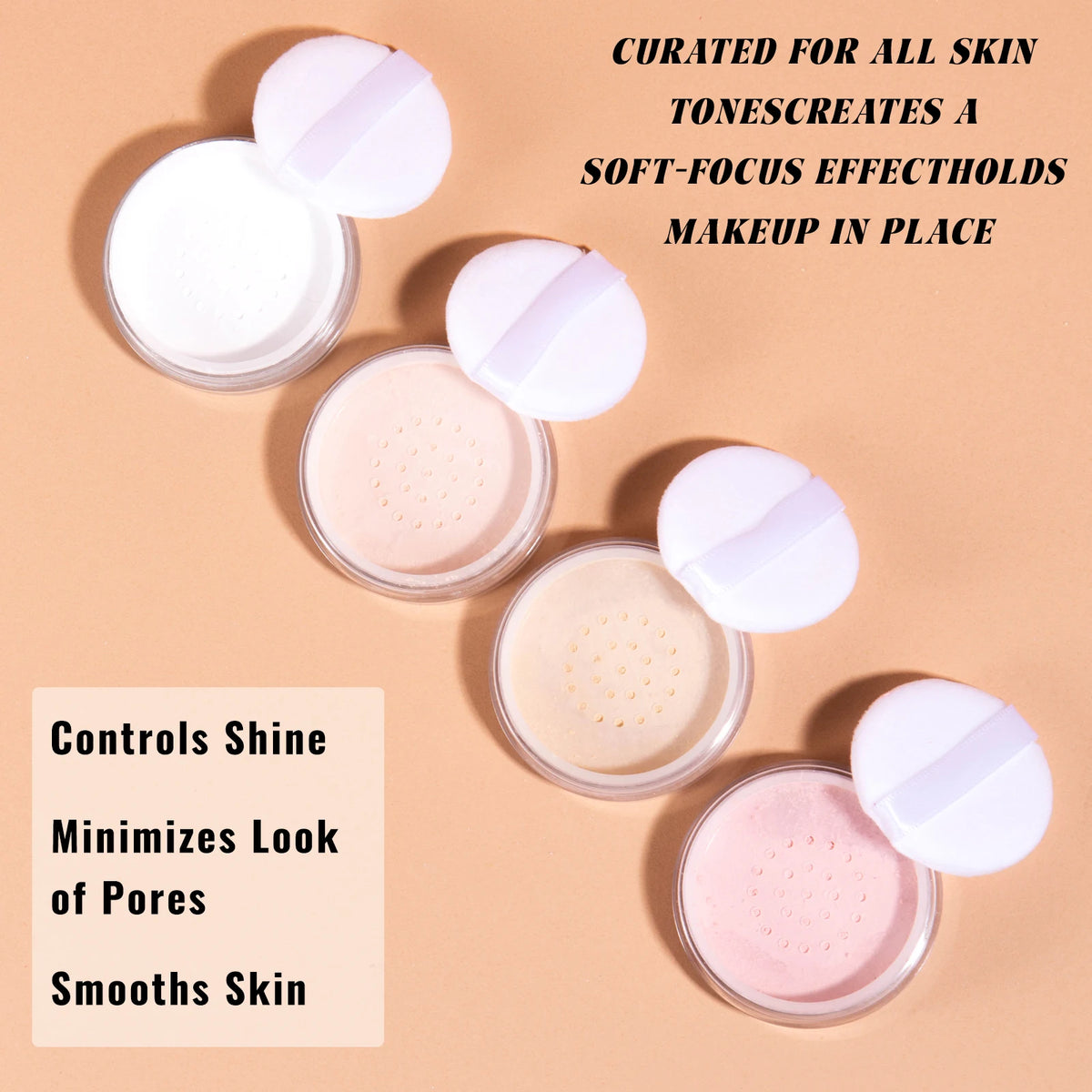 MYHO Matte Setting Powder – Oil Control & Pore Blurring
