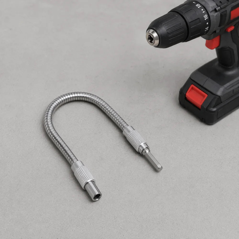 1/4" Hex Flexible Screwdriver Extension 200mm Magnetic Shaft