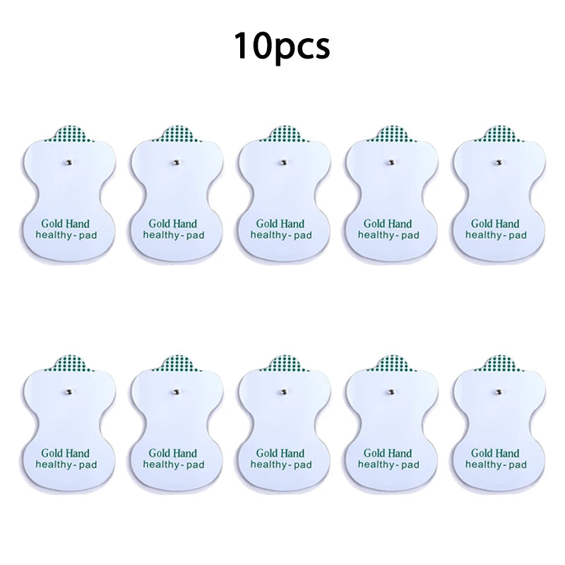 TENS Electrode Pads 10/20 Pack – Reusable Conductive Gel Patches