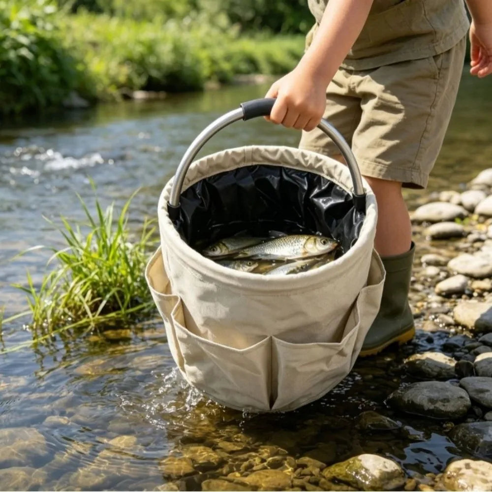 17L Foldable Storage Caddy Bag – Cleaning, Car Wash & Picnic