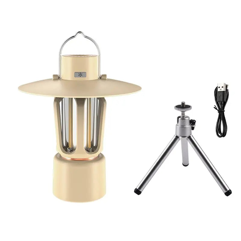 Mini Rechargeable Camping Lantern – LED, Magnetic Base & Hook