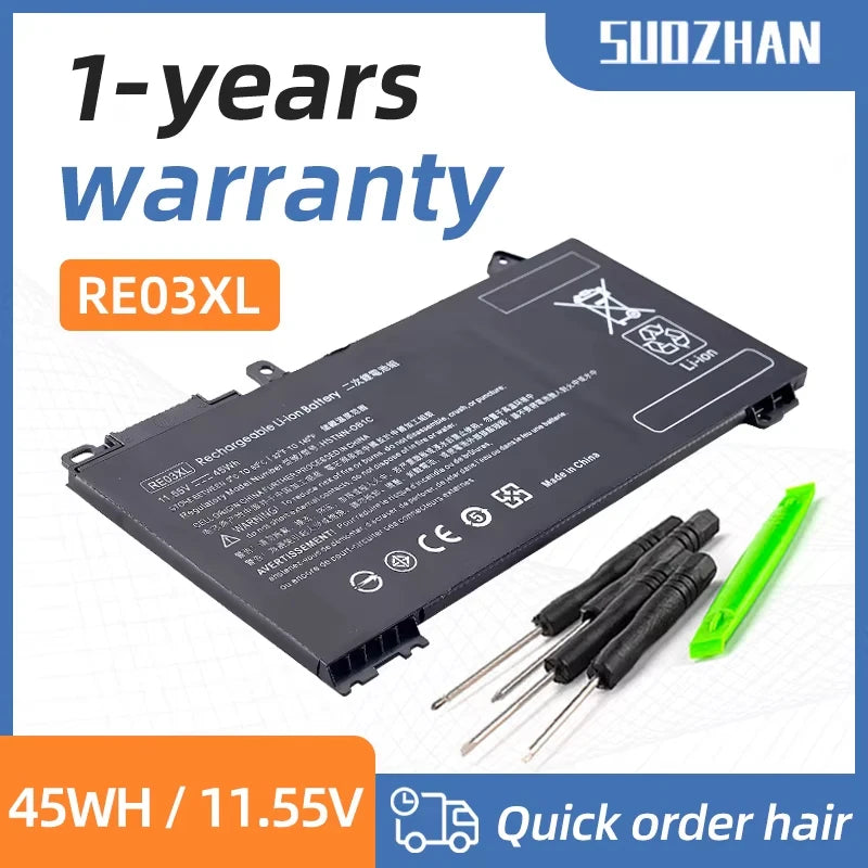 SUOZHAN RE03XL Battery – HP ProBook 440 445R 450 455R G6