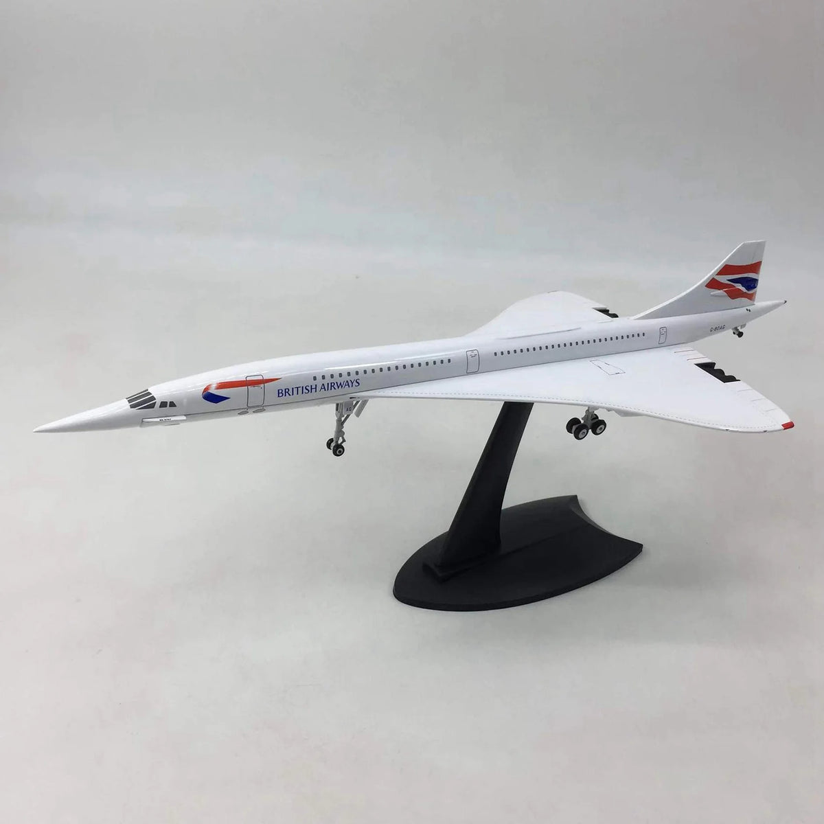 1/200 Concorde British Airways Diecast Aircraft Model Set of 2