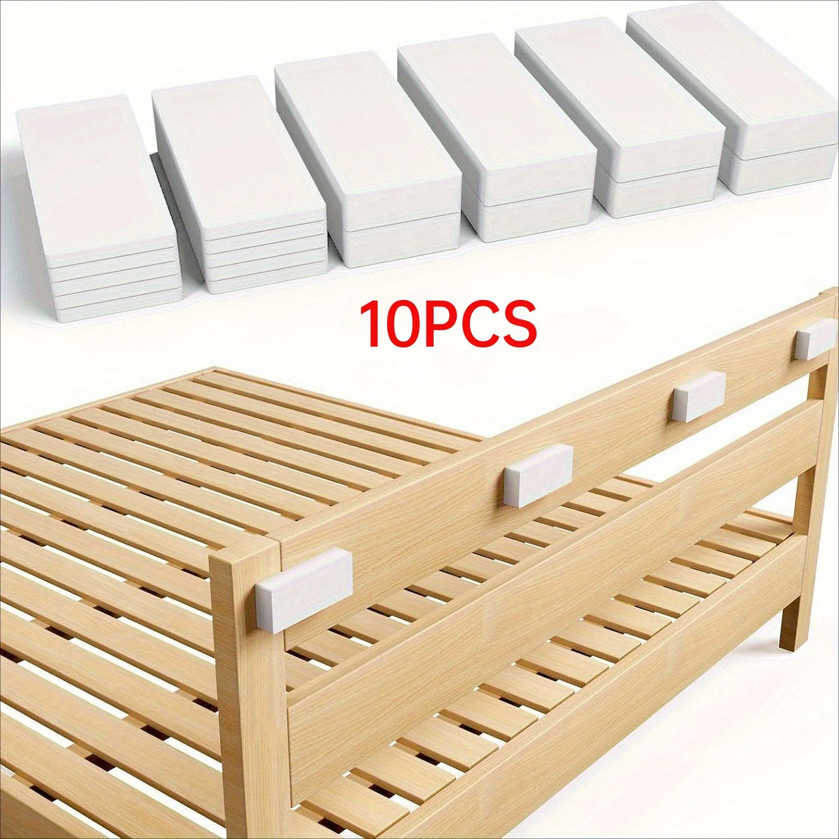 10-Pack EVA Foam Double-Sided Adhesive Wall Protector Pads