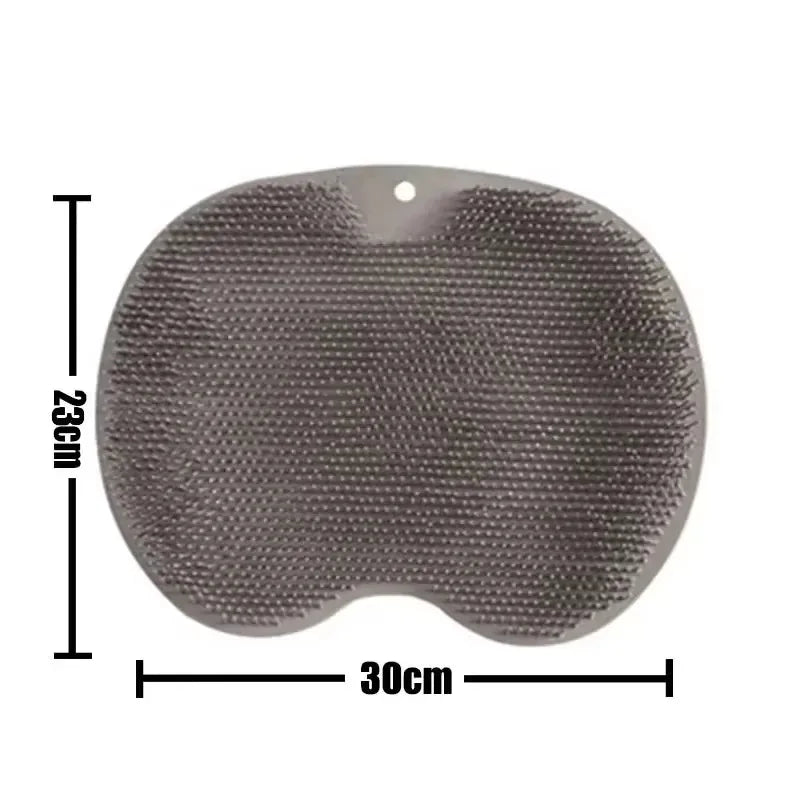 Silicone Foot Scrubber Bath Massage Mat with Suction Cups