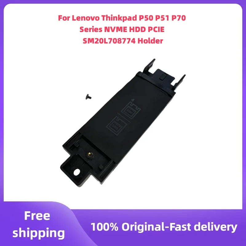 M.2 2280 NVMe SSD Tray Bracket & Thermal Pad – ThinkPad P50 P51 P70
