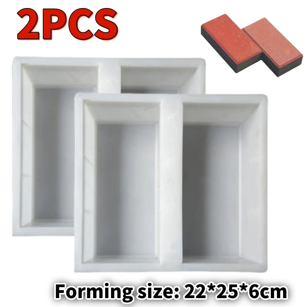 Reusable DIY Concrete Paving Mold – Fish Scale Stepping Stone