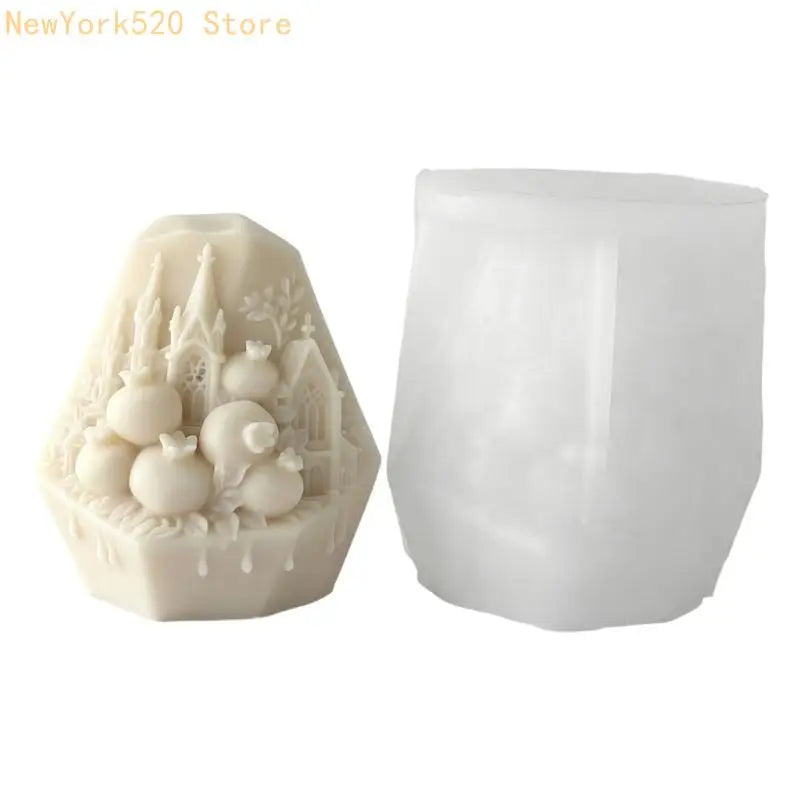 Pomegranate Silicone Mold – Resin, Soap & Chocolate Casting