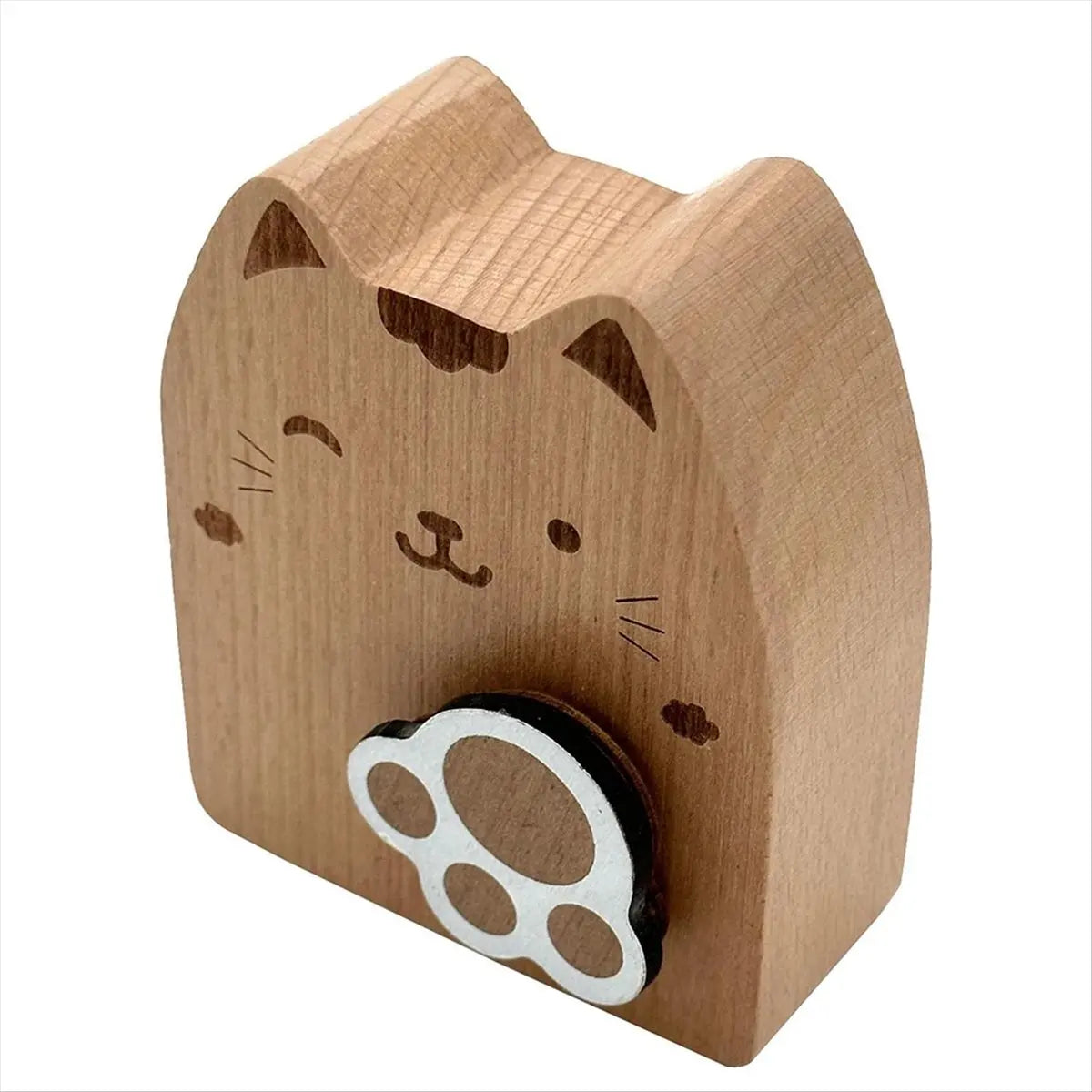 Wooden Cat Wind-Up Music Box – "You Are My Sunshine" Gift