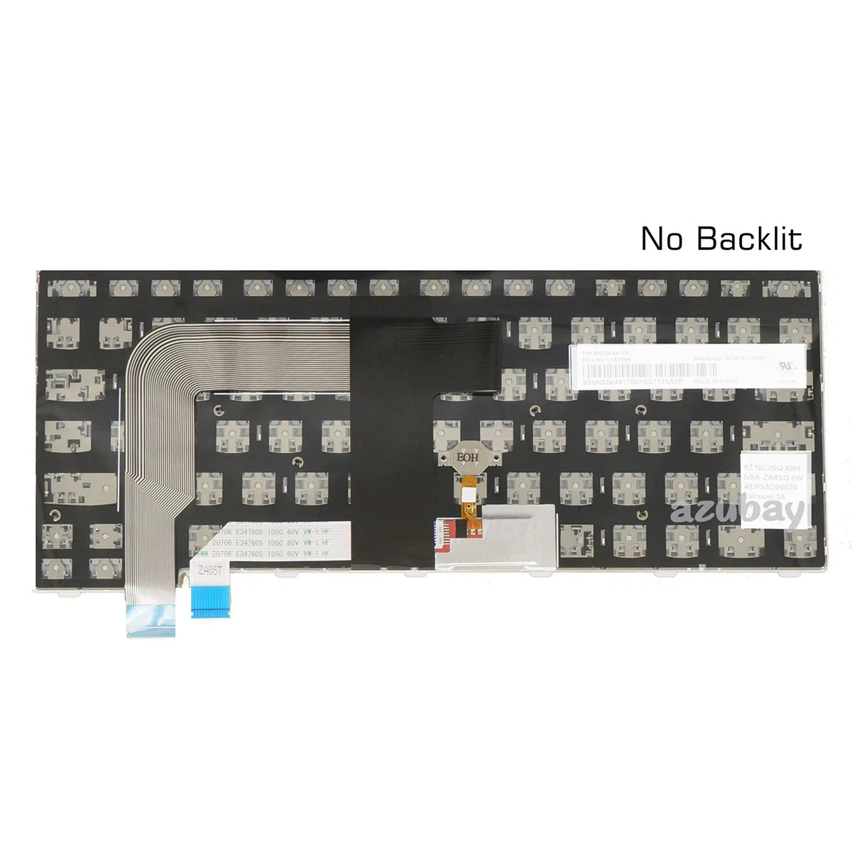 Swiss CH German DE QWERTZ Keyboard – ThinkPad 13 Gen 1 & 2