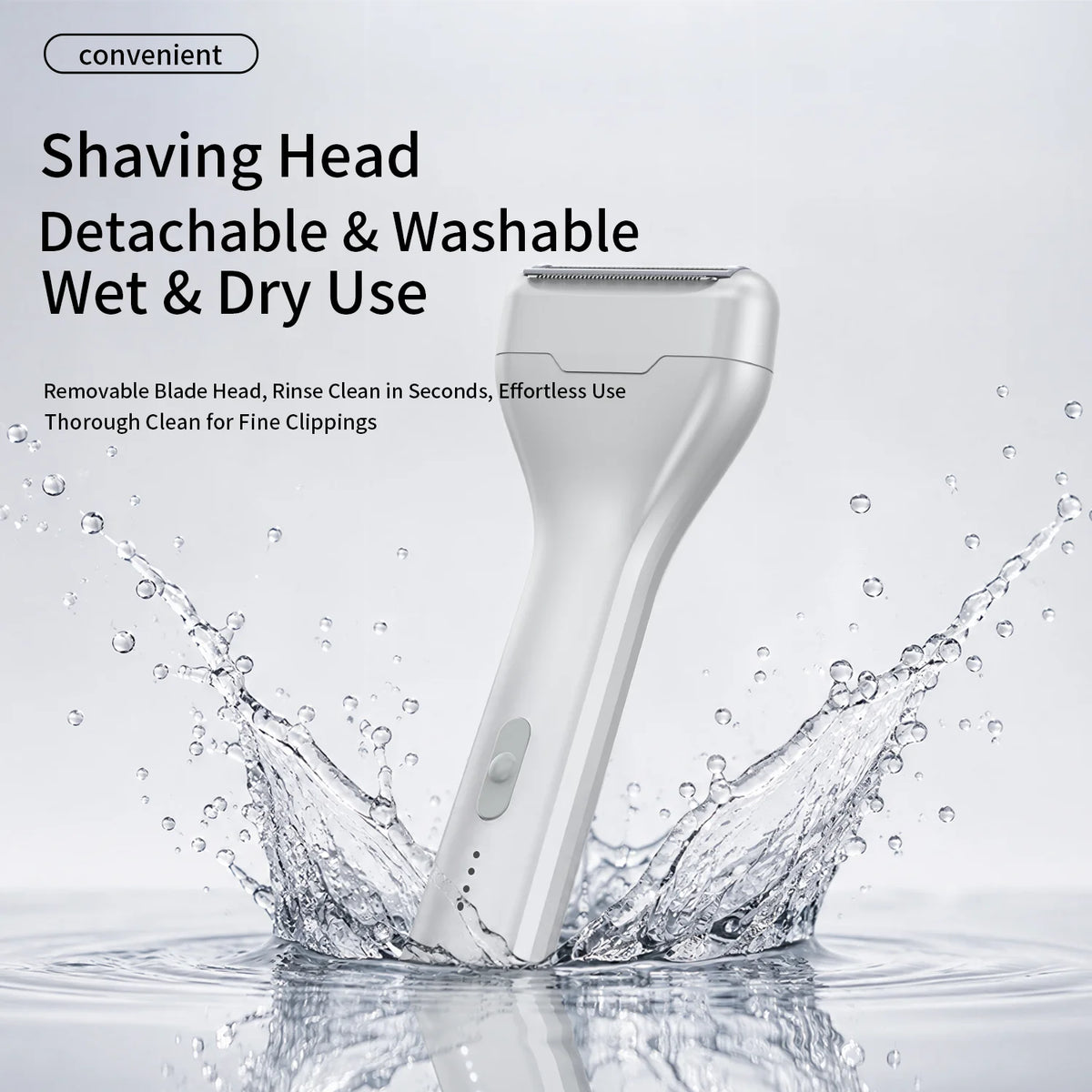 XMSJ Men's Rechargeable Reciprocating Electric Shaver Razor