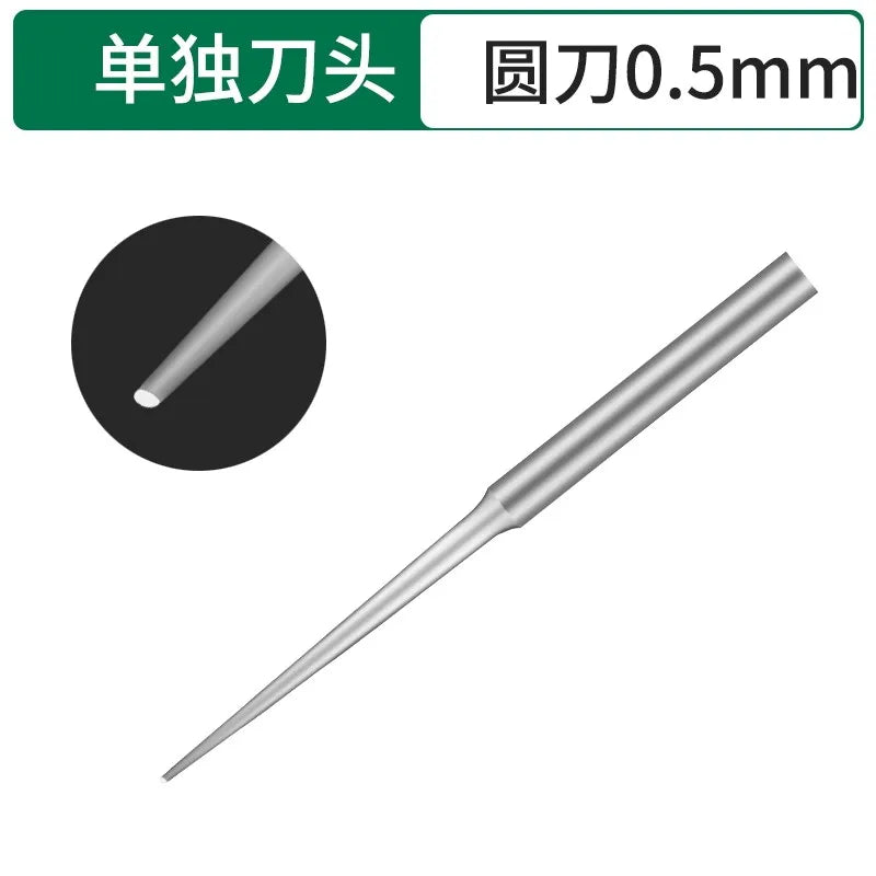 Wood Carving Tool Set – Flat Knife & Rattan Basket 0.5mm