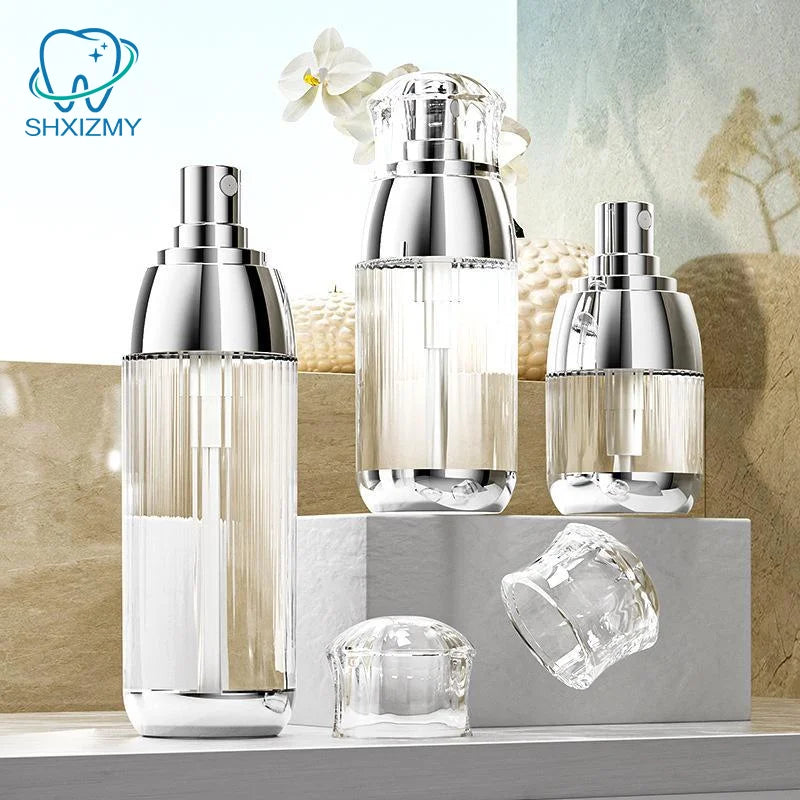 Vacuum Refillable Travel Bottles Leak-Proof Dispenser 30/60/90ml